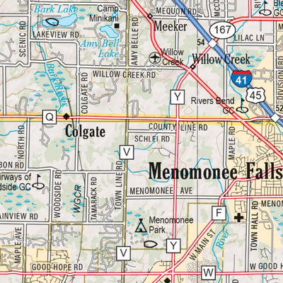 Wisconsin Atlas & Gazetteer Page 88 Preview 3