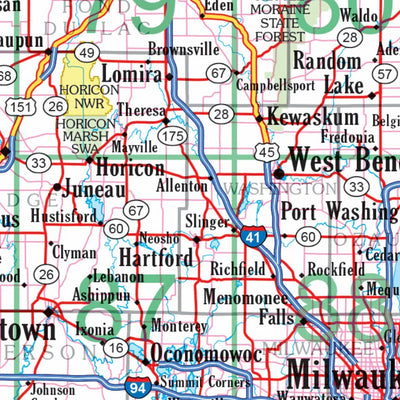 Wisconsin Atlas & Gazetteer Overview Preview 3