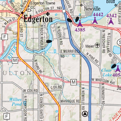Wisconsin Atlas & Gazetteer Page 93 Preview 3