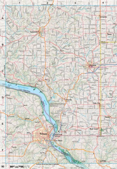 Wisconsin Atlas & Gazetteer Page 90 Preview 1