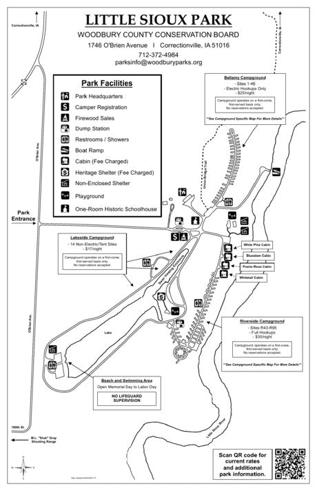 Little Sioux Park and Campground Map Preview 1