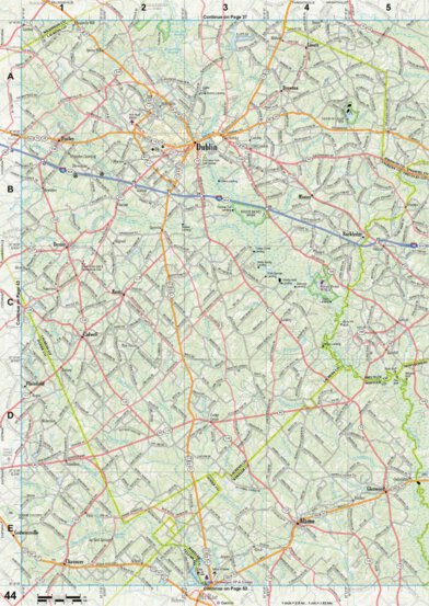 Georgia Atlas & Gazetteer - Page 44 Preview 1