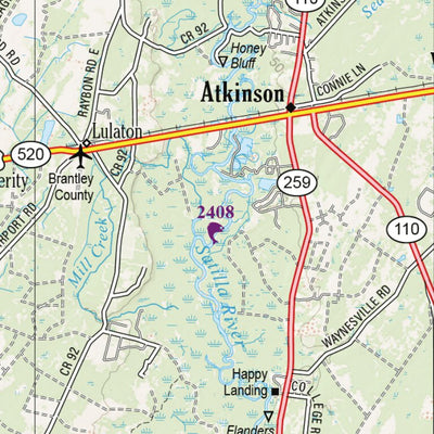 Georgia Atlas & Gazetteer - Page 64 Preview 2