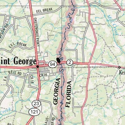 Georgia Atlas & Gazetteer - Page 72 Preview 3