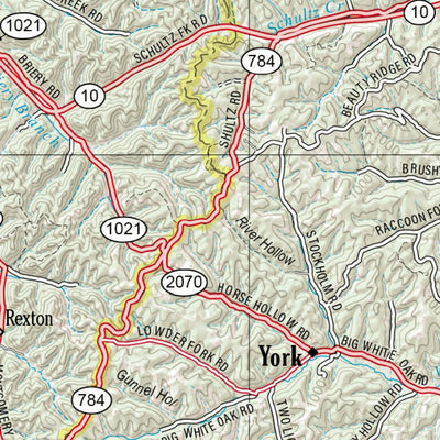 Kentucky Atlas & Gazetteer Page 26 Preview 3
