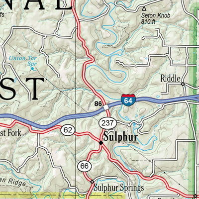 Kentucky Atlas & Gazetteer Page 28 Preview 2