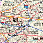 Kentucky Atlas & Gazetteer Page 30 Preview 2