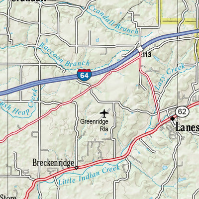 Kentucky Atlas & Gazetteer Page 29 Preview 2