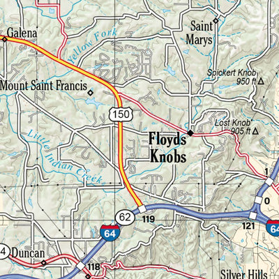 Kentucky Atlas & Gazetteer Page 29 Preview 3