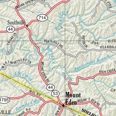 Kentucky Atlas & Gazetteer Page 31 Preview 3