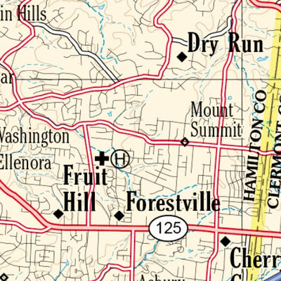 Kentucky Atlas & Gazetteer Page 19 Preview 2