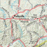 Kentucky Atlas & Gazetteer Page 46 Preview 3
