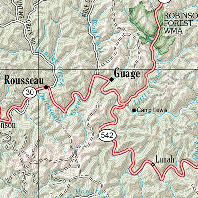 Kentucky Atlas & Gazetteer Page 50 Preview 3