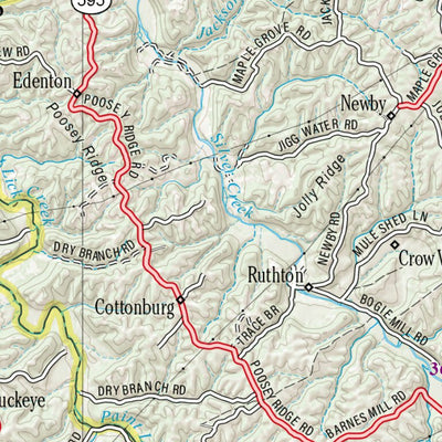 Kentucky Atlas & Gazetteer Page 47 Preview 3