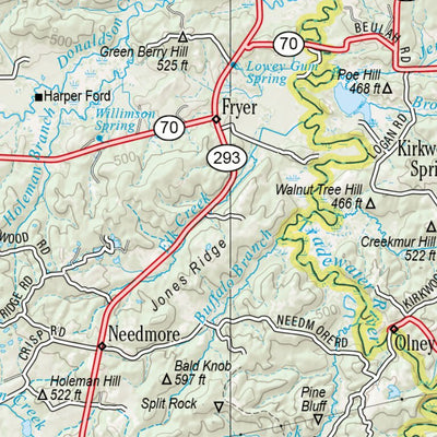 Kentucky Atlas & Gazetteer Page 58 Preview 3