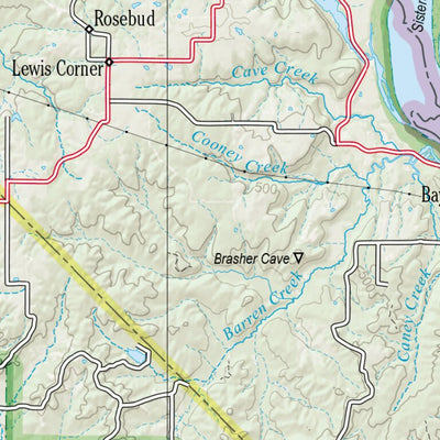 Kentucky Atlas & Gazetteer Page 56 Preview 2