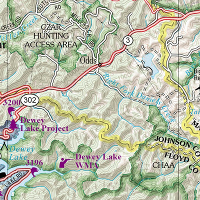 Kentucky Atlas & Gazetteer Page 51 Preview 2