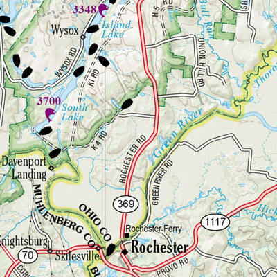 Kentucky Atlas & Gazetteer Page 60 Preview 2