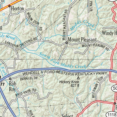 Kentucky Atlas & Gazetteer Page 60 Preview 3