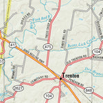Kentucky Atlas & Gazetteer Page 77 Preview 2
