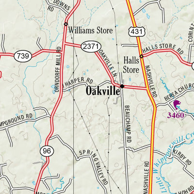 Kentucky Atlas & Gazetteer Page 78 Preview 2