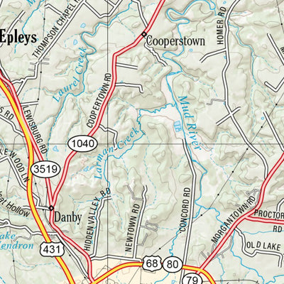 Kentucky Atlas & Gazetteer Page 78 Preview 3