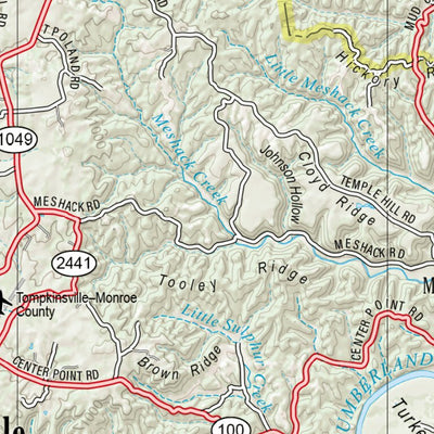 Kentucky Atlas & Gazetteer Page 81 Preview 2