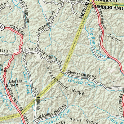 Kentucky Atlas & Gazetteer Page 81 Preview 3