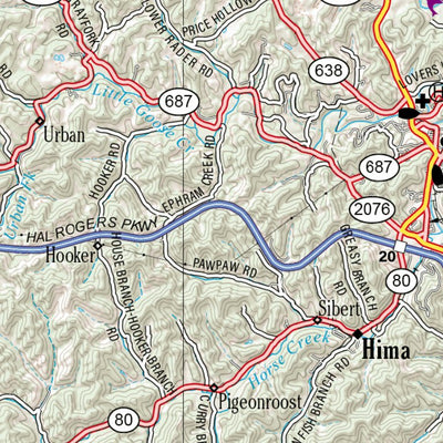 Kentucky Atlas & Gazetteer Page 67 Preview 3