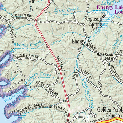 Kentucky Atlas & Gazetteer Page 75 Preview 3