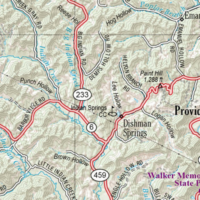 Kentucky Atlas & Gazetteer Page 85 Preview 3