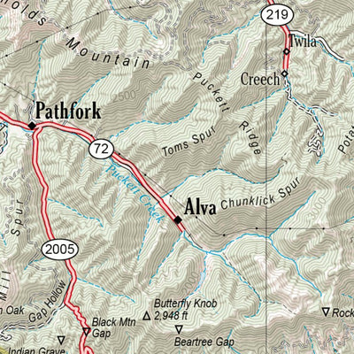 Kentucky Atlas & Gazetteer Page 86 Preview 3