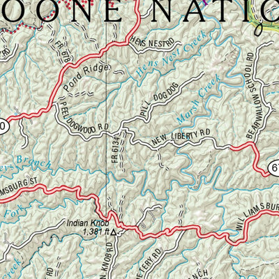 Kentucky Atlas & Gazetteer Page 84 Preview 2