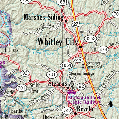 Kentucky Atlas & Gazetteer Page 84 Preview 3