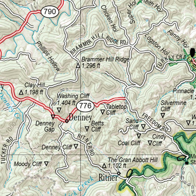 Kentucky Atlas & Gazetteer Page 83 Preview 3