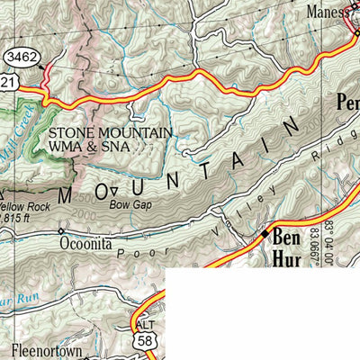Kentucky Atlas & Gazetteer Page 87 Preview 2