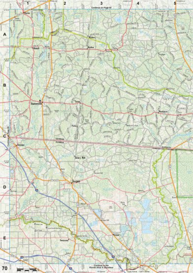 Georgia Atlas & Gazetteer - Page 70 Preview 1