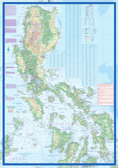 Luzon Island (Philippines) 1 : 1,000,000 - ITMB Preview 1