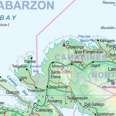 Luzon Island (Philippines) 1 : 1,000,000 - ITMB Preview 2