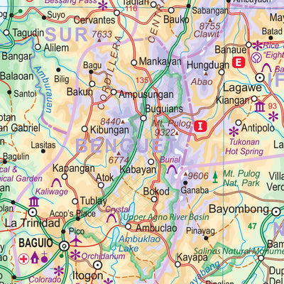 Luzon Island (Philippines) 1 : 1,000,000 - ITMB Preview 3