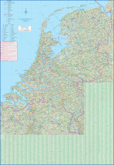 Netherlands 1:400,000 - ITMB Preview 1
