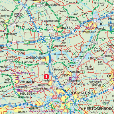 Netherlands 1:400,000 - ITMB Preview 2