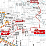 仙台市統合バスマップ Preview 2