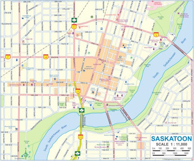 Saskatoon (Saskatchewan) 1 : 11,000 - ITMB Preview 1