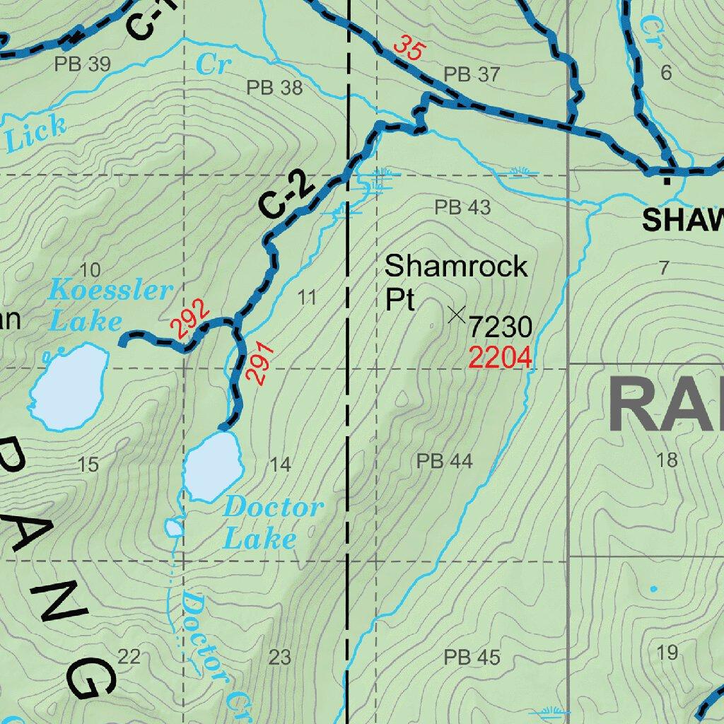 Flathead NF - Spotted Bear Ranger District 2024 Map by US Forest ...