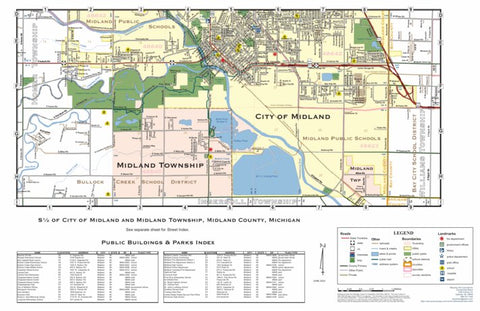 South ½ of City of Midland and Midland Township, Midland County, Michigan Preview 1