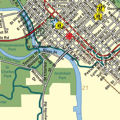 South ½ of City of Midland and Midland Township, Midland County, Michigan Preview 3