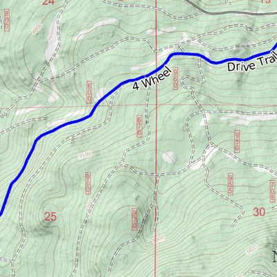 UTV Trail Pringle Falls Rd to Sheridan Shelter Preview 2