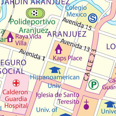 San Jose Central (Costa Rica) 1:14,000 - ITMB Preview 3