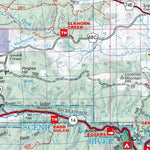 Arapaho and Roosevelt National Forests Visitor Map - North Half Preview 3